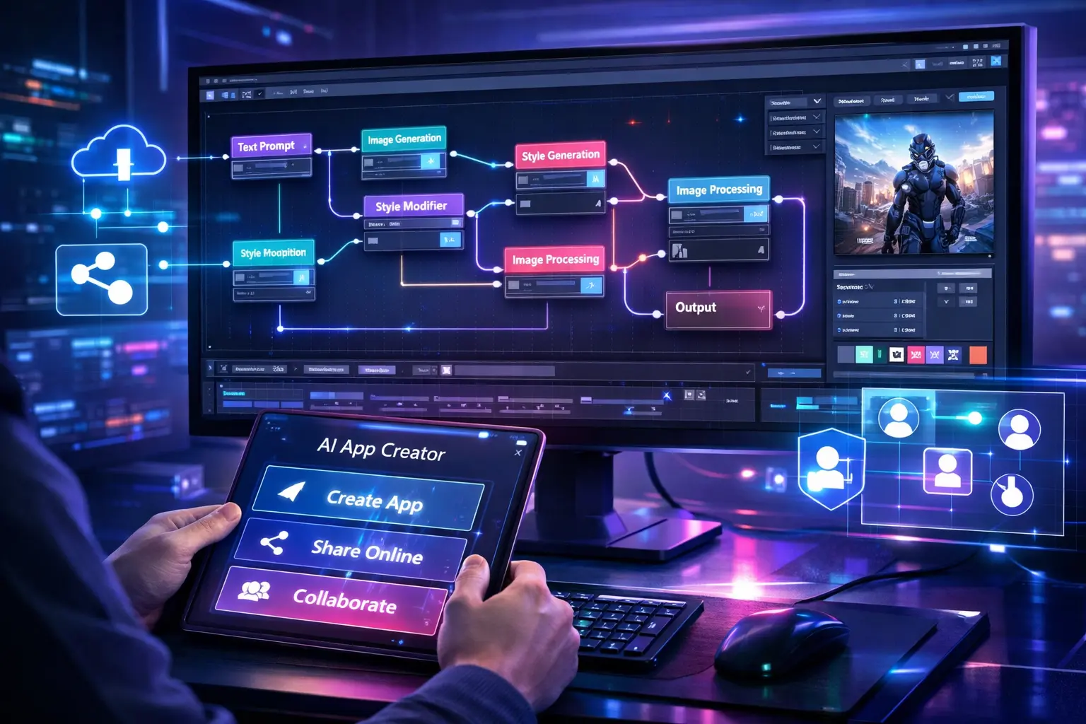 ComfyUI se transforma em plataforma acessível para aplicativos de IA com novas funcionalidades