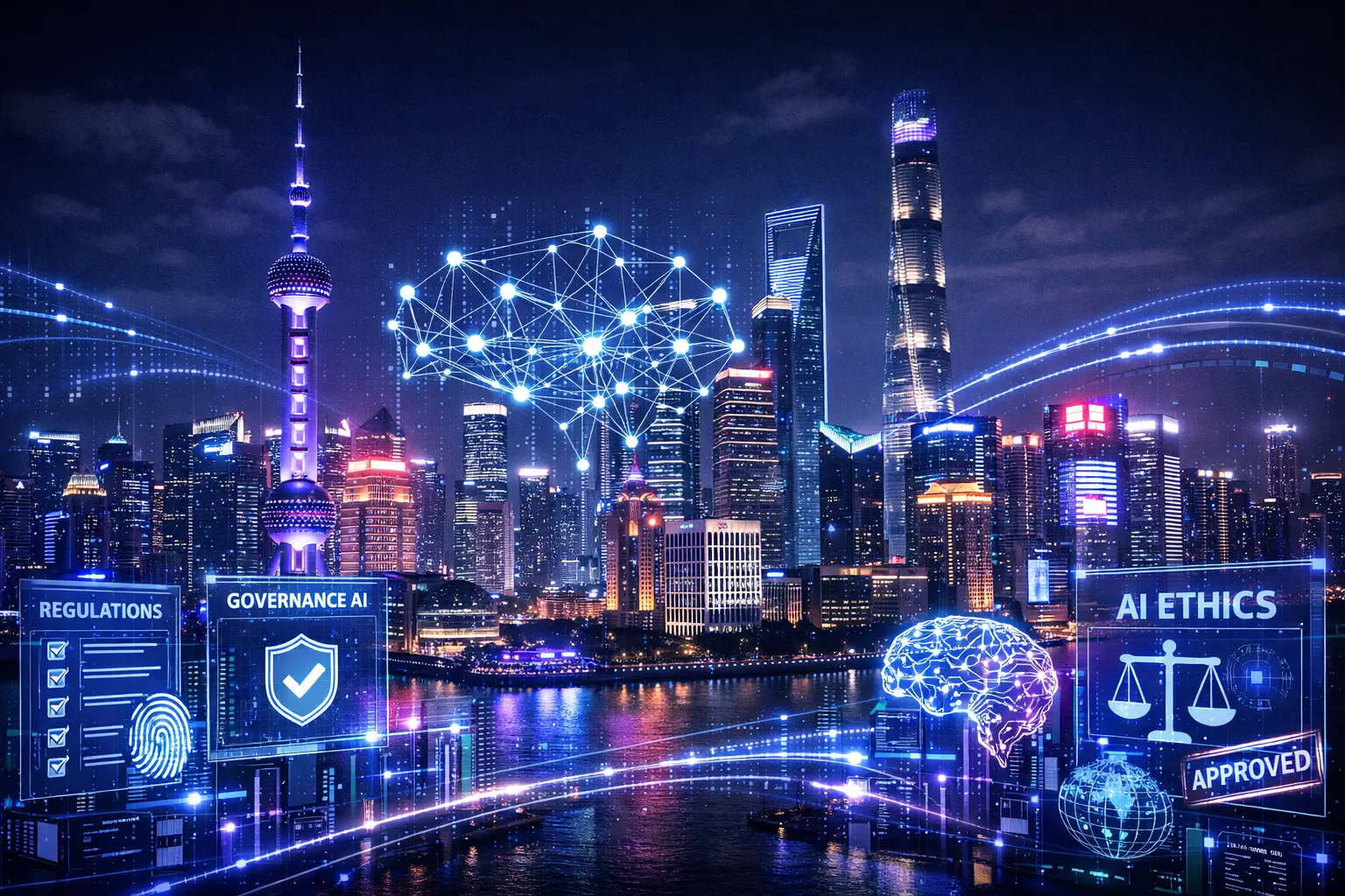 Xangai atinge 150 serviços de IA generativa registrados e reforça regras para uso responsável da tecnologia