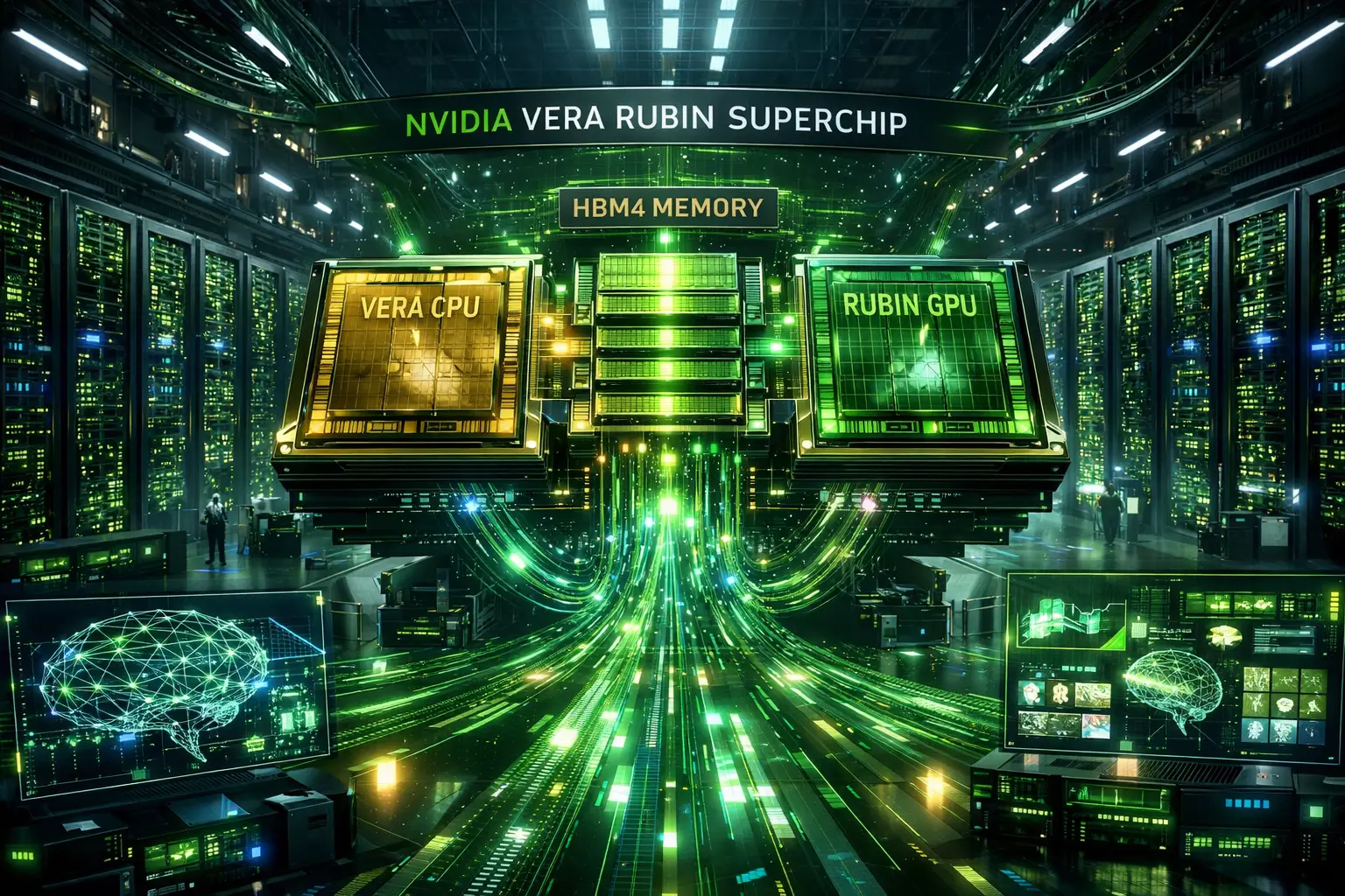 NVIDIA apresenta plataforma de IA Vera Rubin no GTC 2026 com desempenho até 5× maior e nova era das fábricas de inteligência artificial