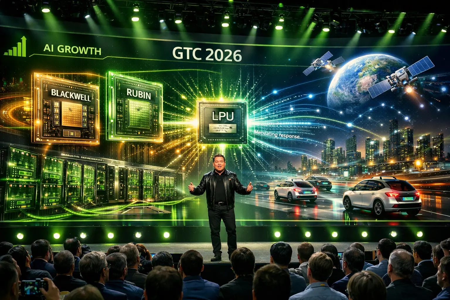 NVIDIA projeta US$ 1 trilhão em receita com chips de IA e revela nova estratégia para dominar a infraestrutura da inteligência artificial até 2027