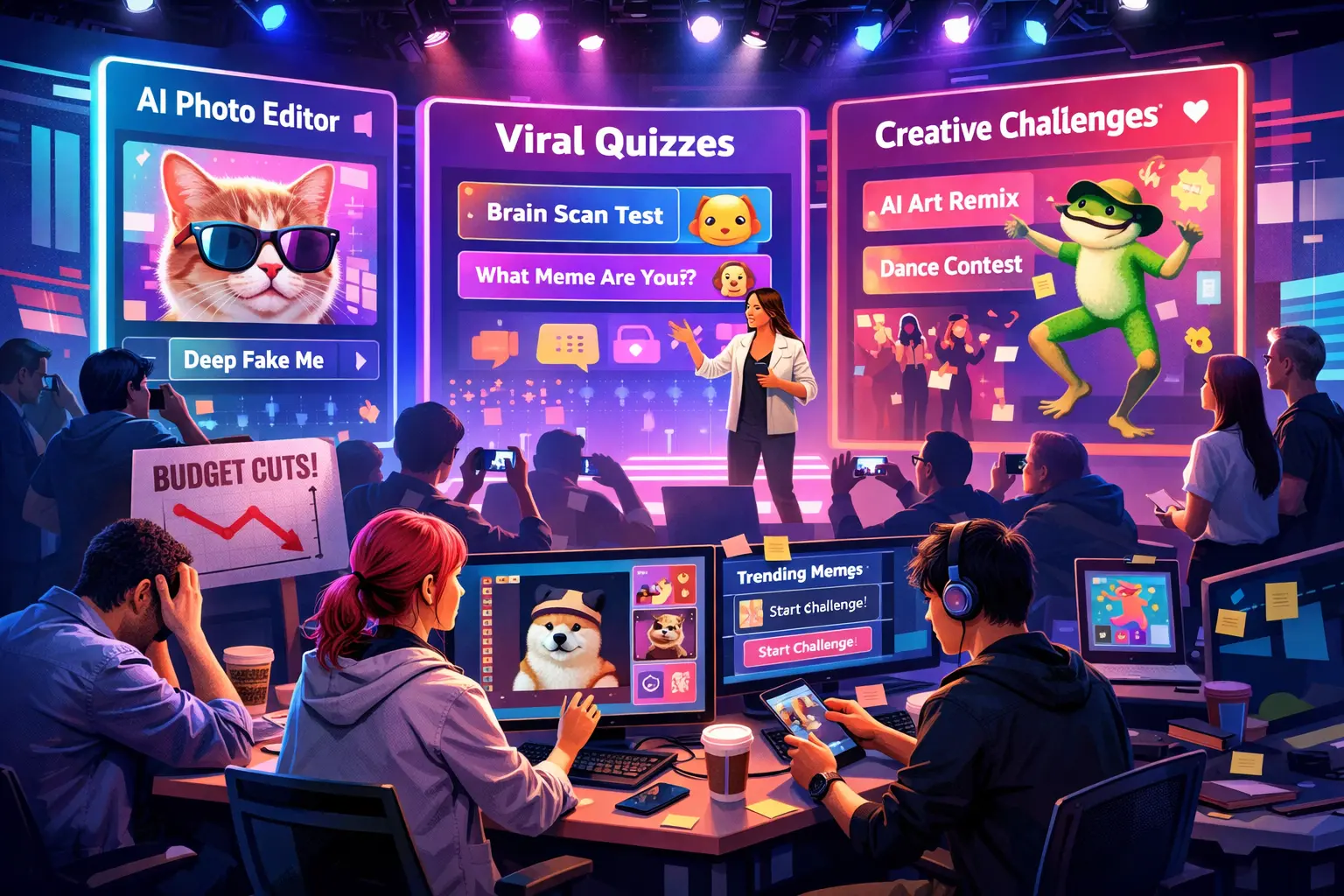 BuzzFeed aposta em IA e novos apps para se reinventar em meio à crise financeira