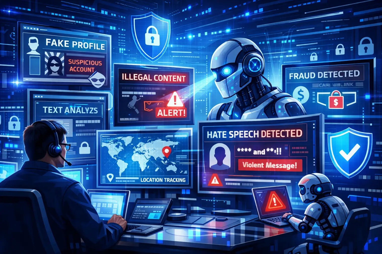 Meta acelera uso de IA na moderação e transforma o futuro do controle de conteúdo nas redes sociais