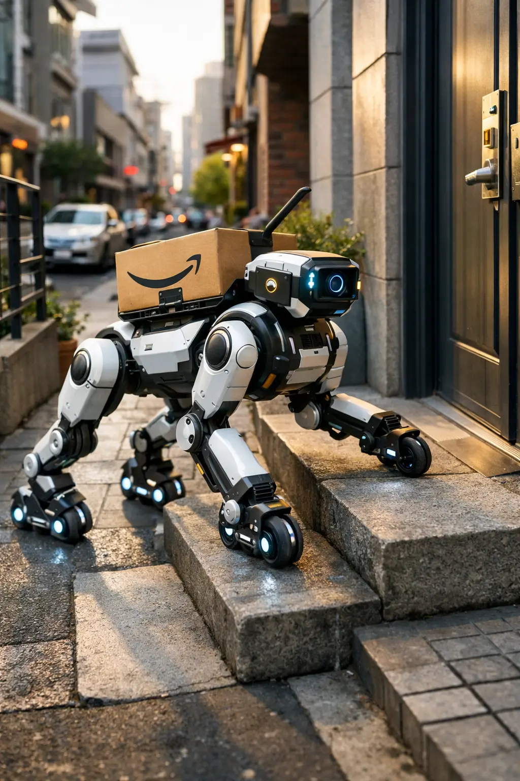 Amazon aposta em robôs autônomos da Rivr para revolucionar a última milha nas entregas