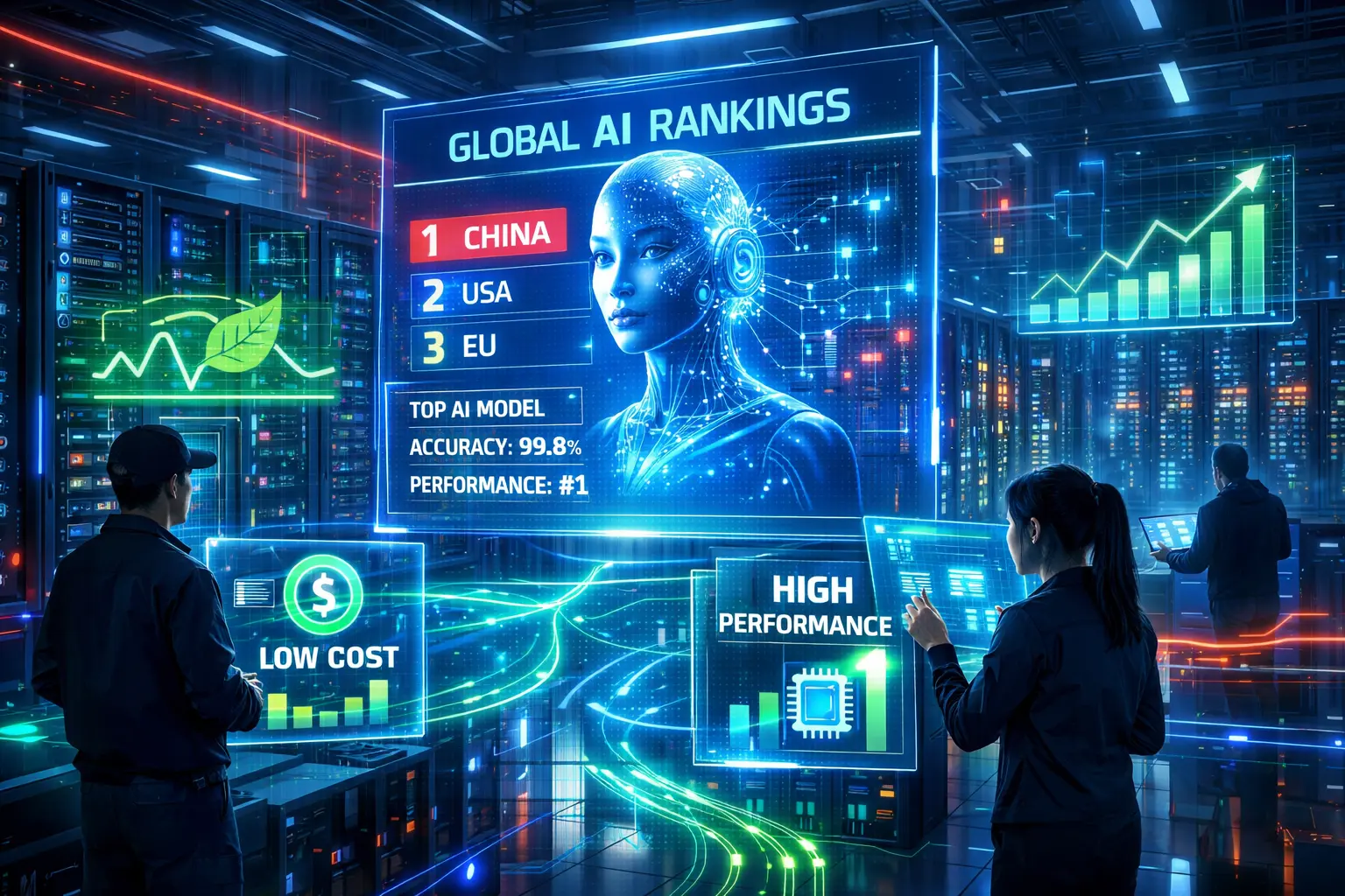 IA chinesa revoluciona o mercado: mais desempenho por até 10x menos custo