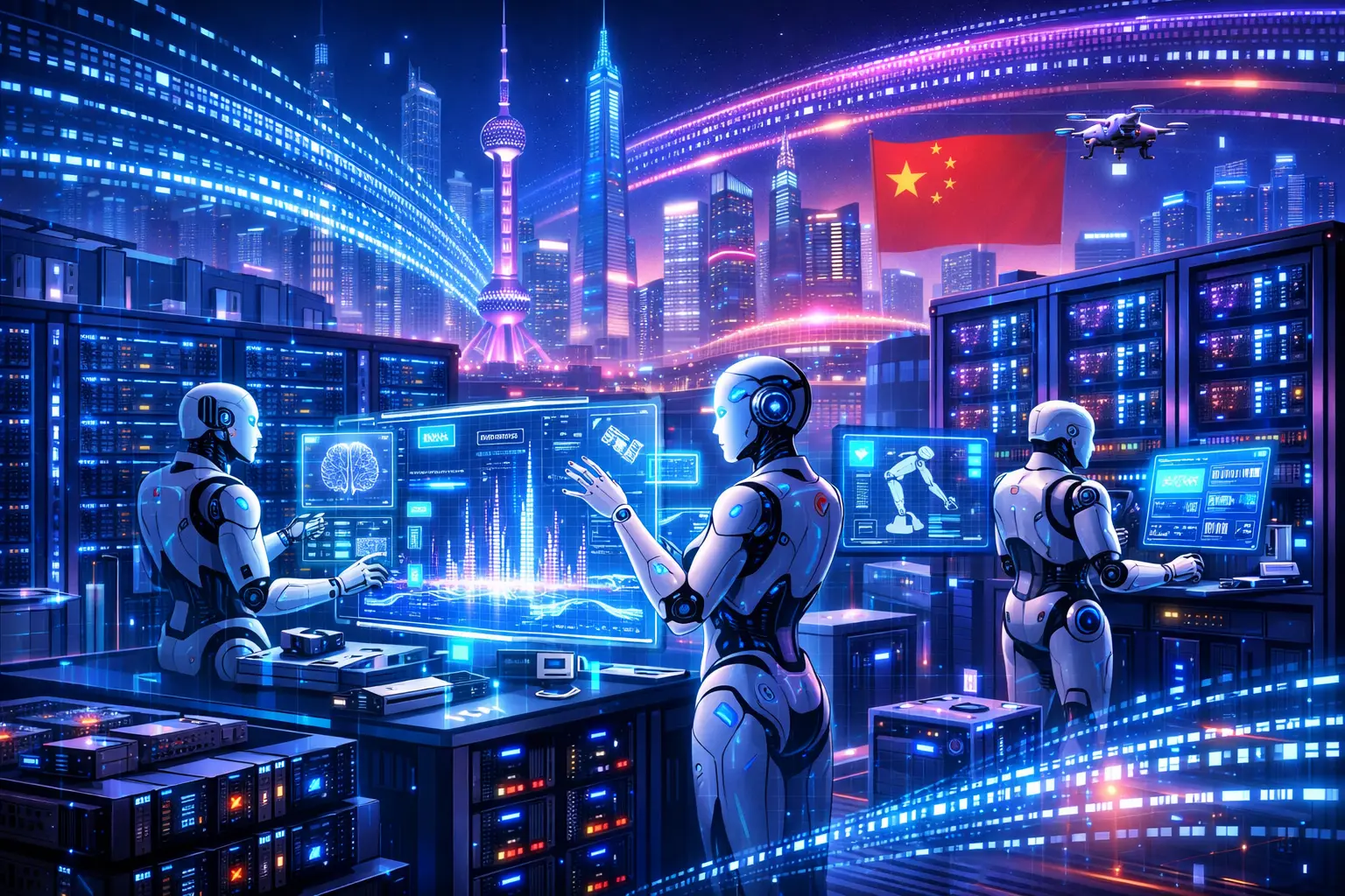 China lidera a nova era da IA: explosão de agentes inteligentes e corrida global por tokens