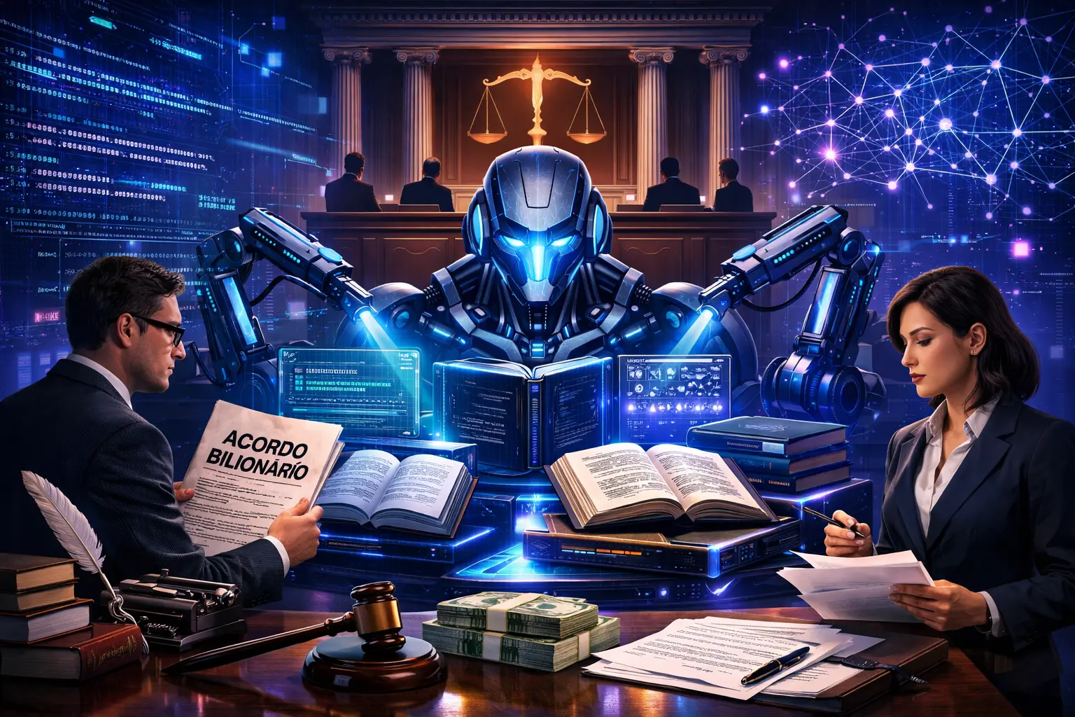 Acordo bilionário da Anthropic expõe nova era dos direitos autorais na IA e reduz honorários em disputa judicial