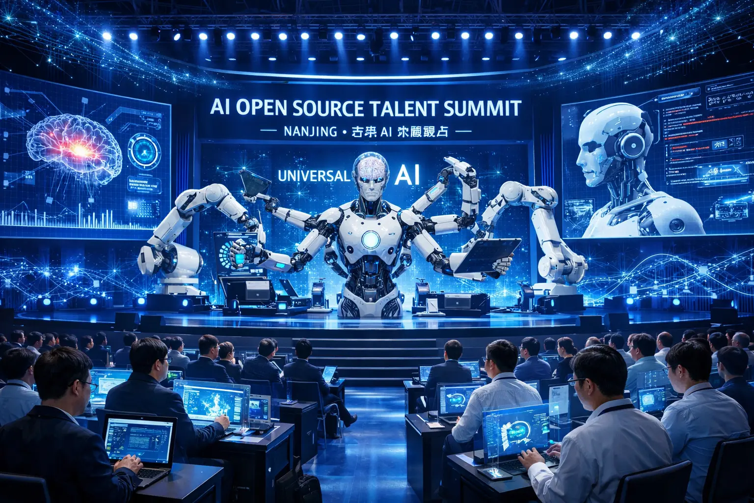 EAI-100 revela líderes da inteligência incorporada e destaca avanço revolucionário do “cérebro universal” para robôs