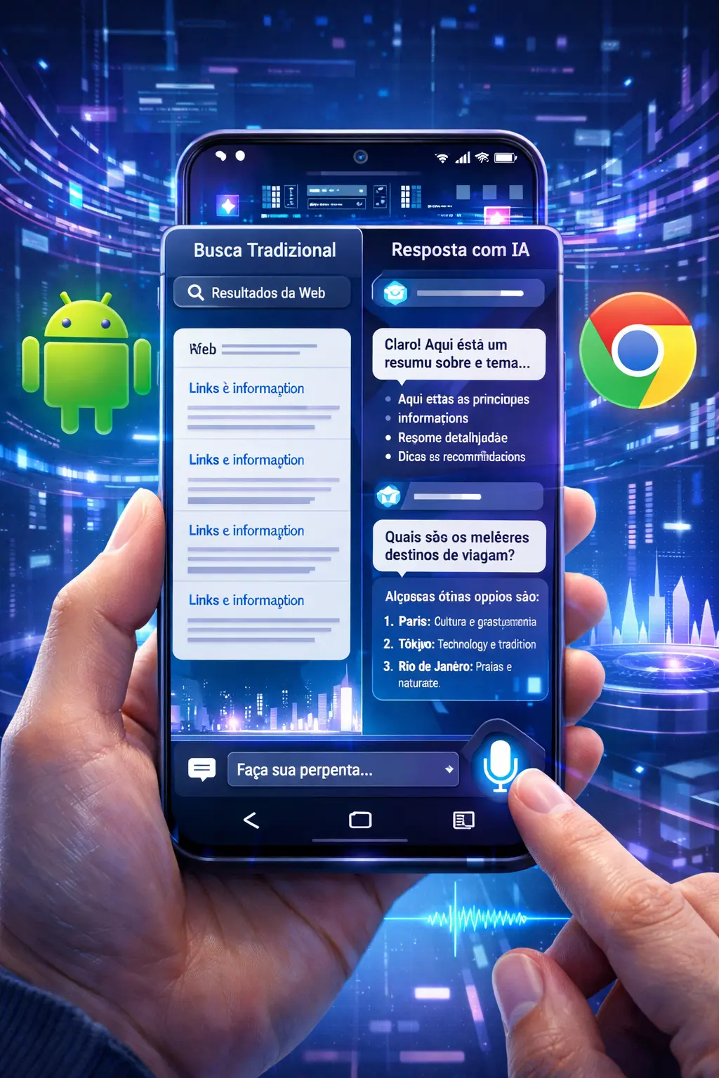 OpenAI desafia Google e quer transformar o ChatGPT em buscador padrão no Android e Chrome