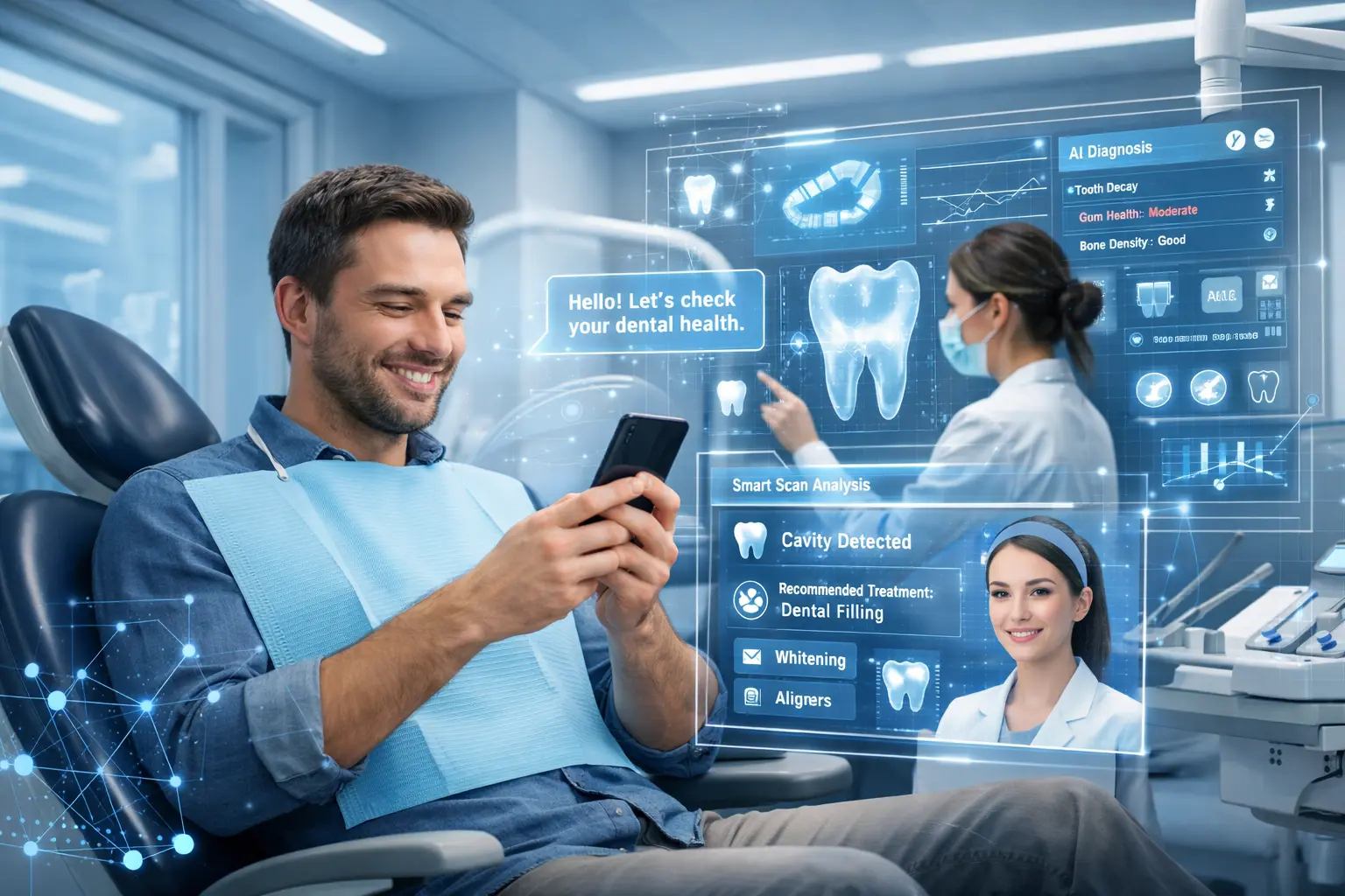 Hospital de Qingdao lança serviço odontológico com IA e transforma a experiência do paciente