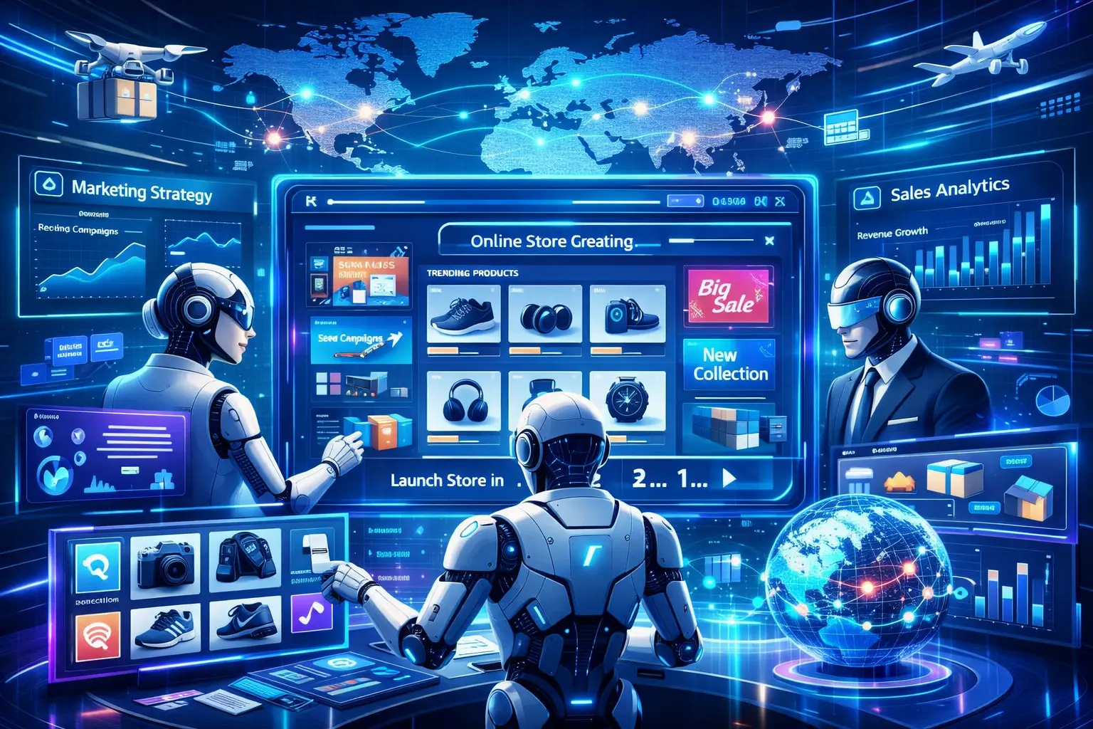 Accio Work do Alibaba inaugura o “piloto automático do e-commerce” com agentes de IA gerenciando negócios completos