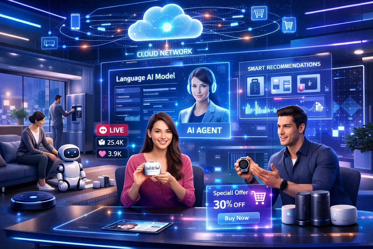 JD.com acelera na IA com modelos próprios, humanos digitais e ecossistema inteligente para revolucionar o e-commerce