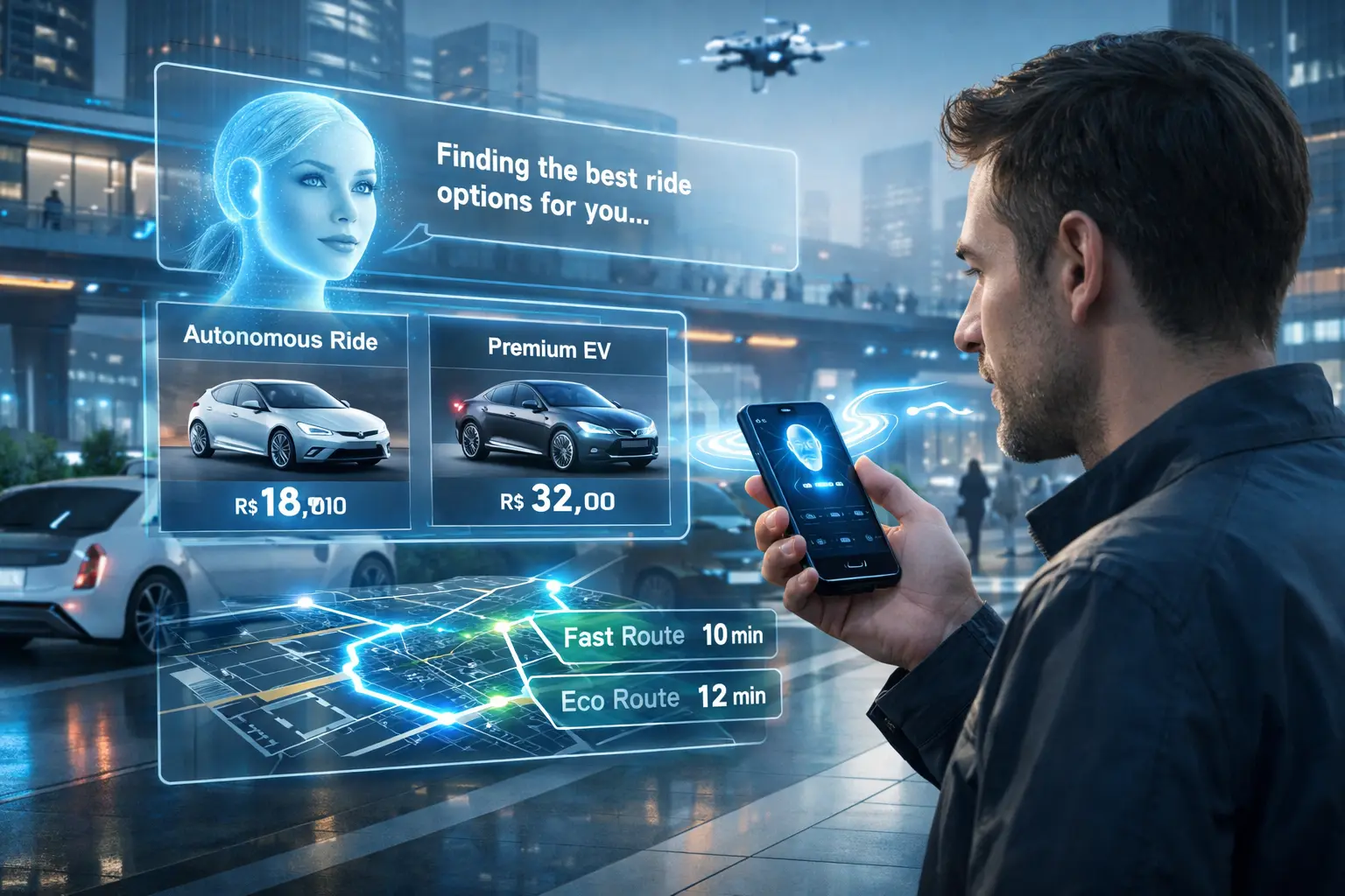 Alibaba entra na corrida da mobilidade com IA: peça carros apenas conversando com o app