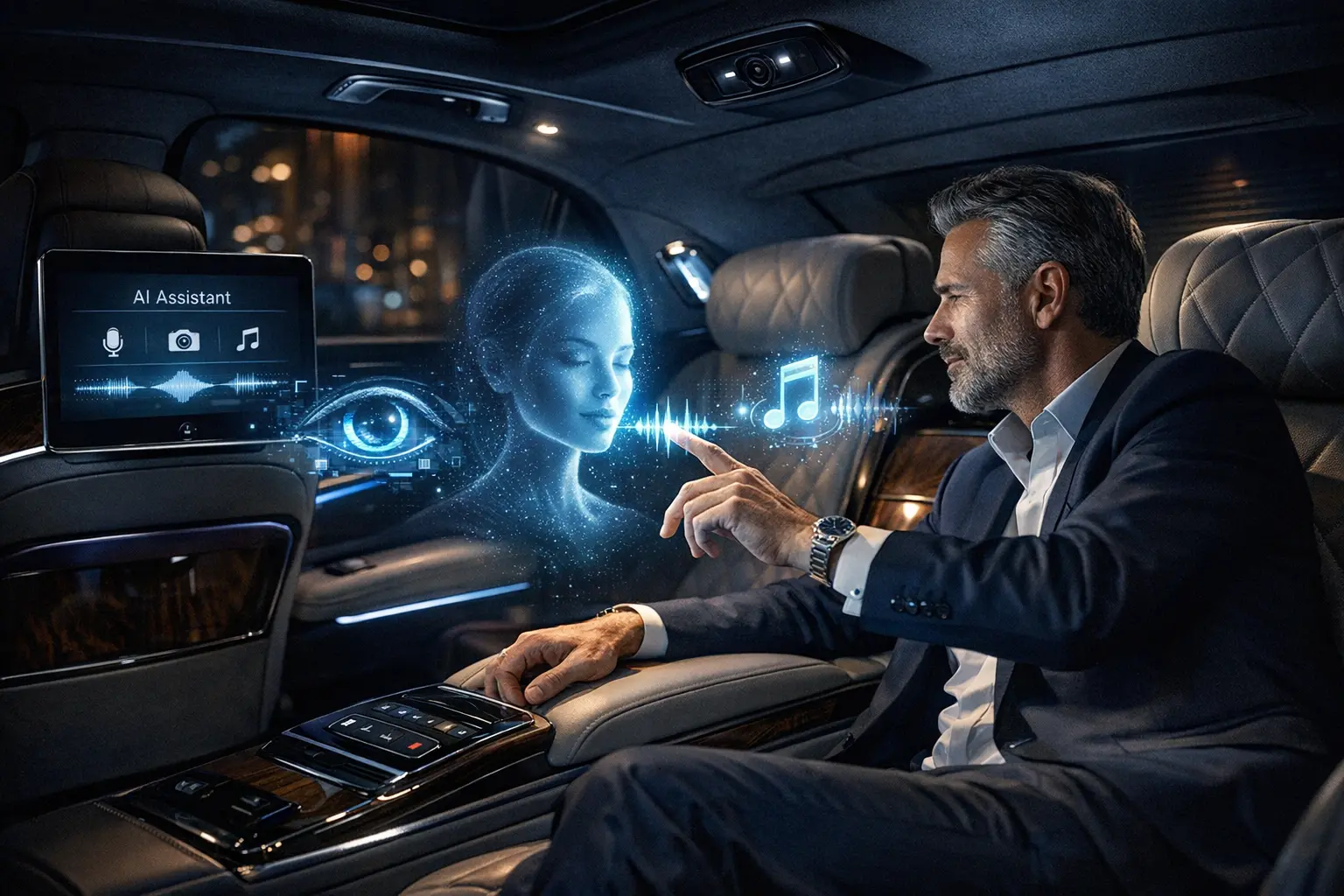 Mercedes-Maybach Classe S ganha IA multimodal e transforma o luxo em uma experiência digital inteligente