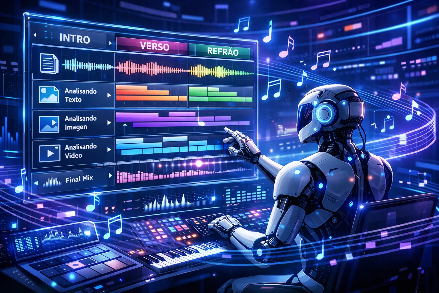 Google lança Lyria 3 Pro: IA agora cria músicas completas de até 3 minutos e entra na disputa com Suno e Udio