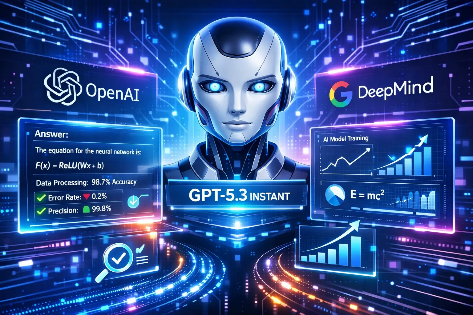 OpenAI lança GPT-5.3 Instant com respostas mais naturais, menos recusas e até 26,8% menos alucinações