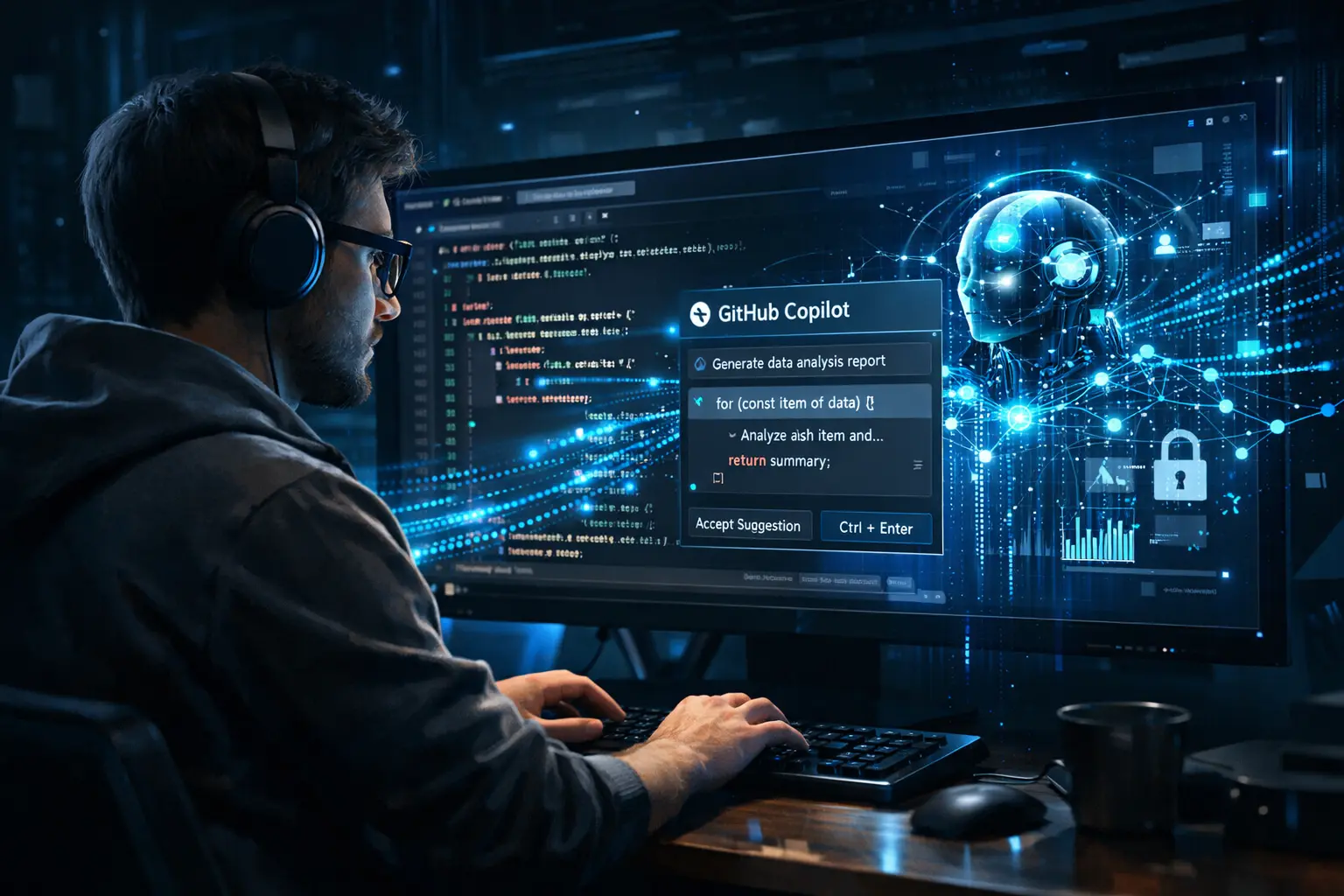 GitHub passa a usar dados do Copilot para treinar IA e reacende debate sobre privacidade e código privado