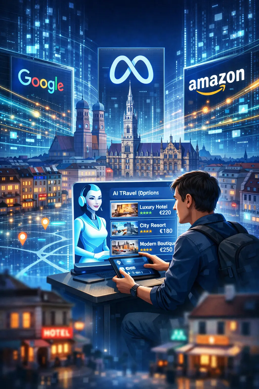 CEO da Booking alerta: busca com IA de Google e ChatGPT pode tornar hotéis pequenos invisíveis online