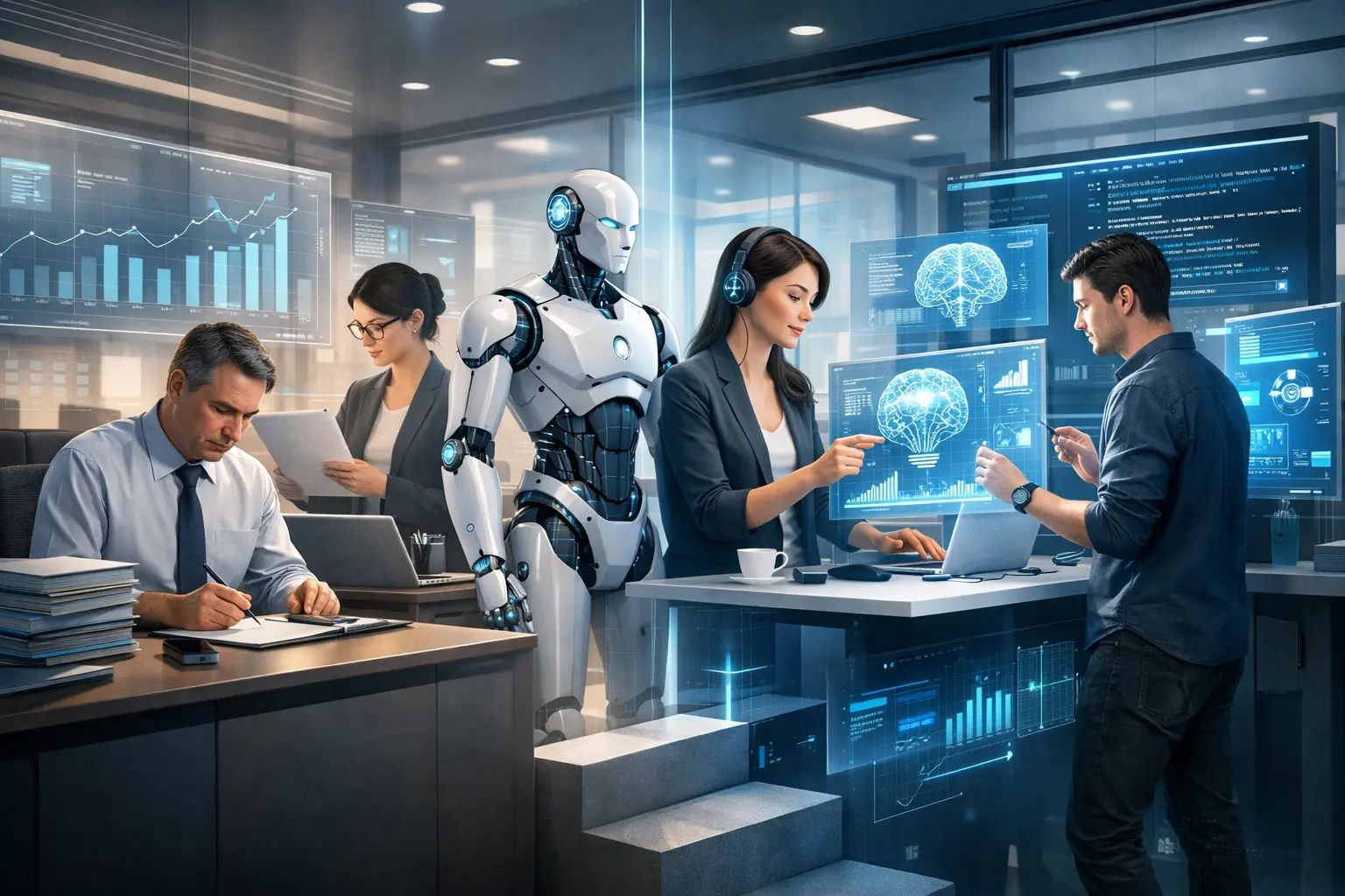 IA no trabalho: estabilidade hoje, mas risco de desigualdade e disrupção no futuro