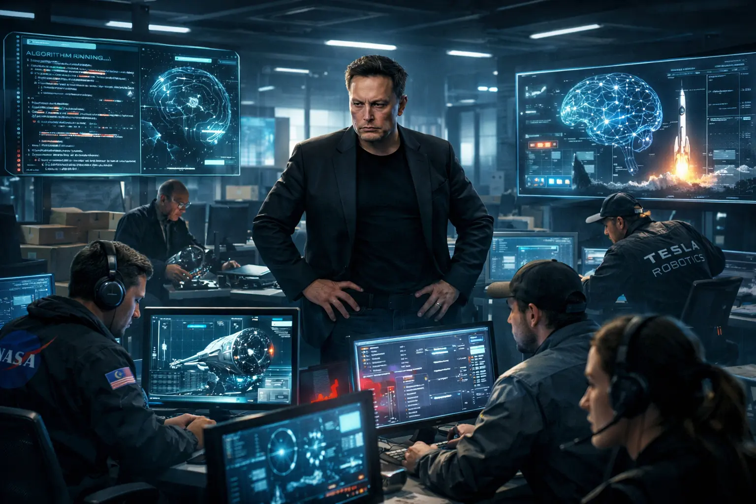 Crise na xAI: saída de líderes, intervenção de Musk e aposta bilionária com integração à SpaceX