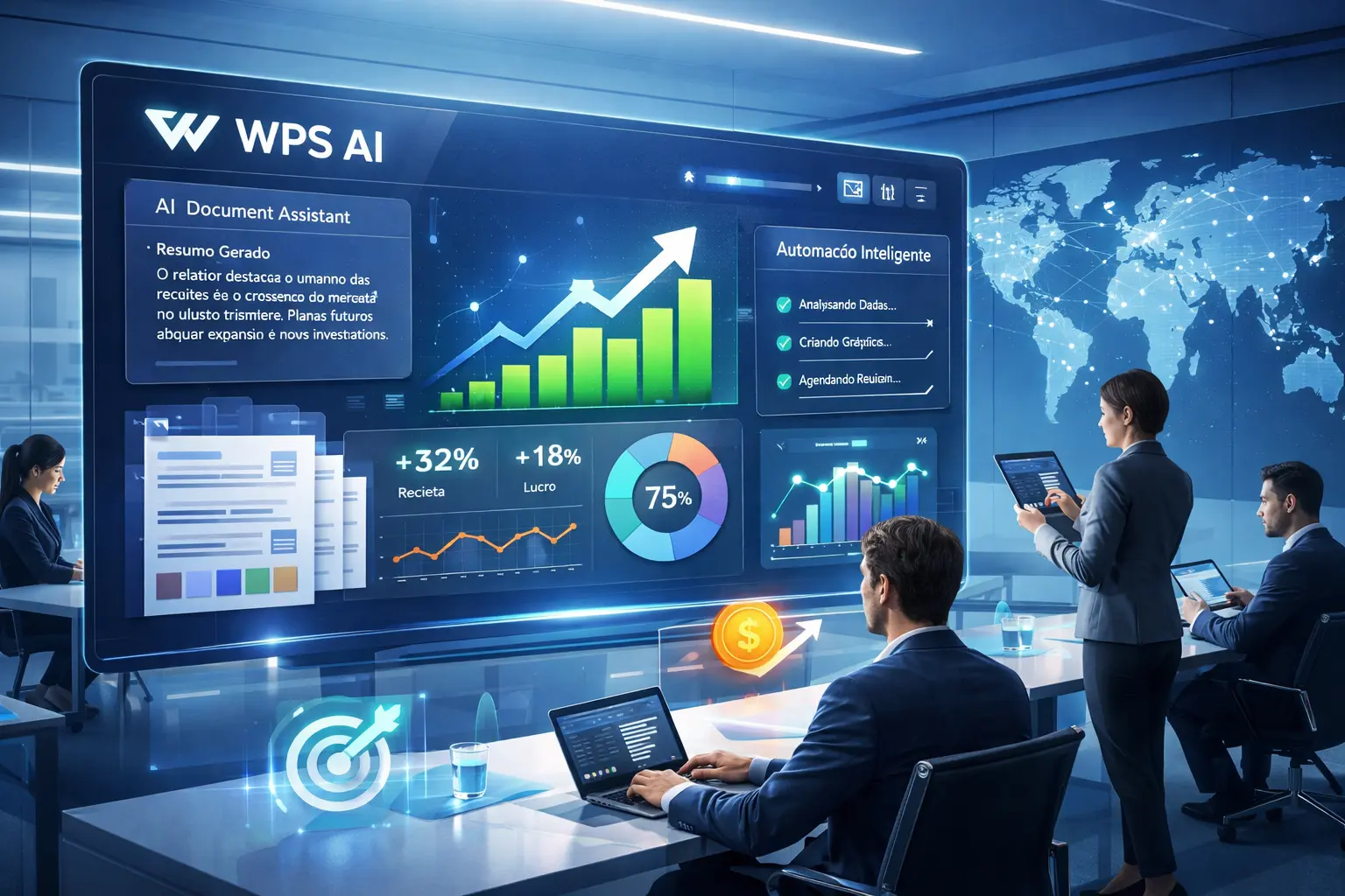 Kingsoft dispara com IA e expansão global, conquista milhões de usuários e anima mercado com forte crescimento