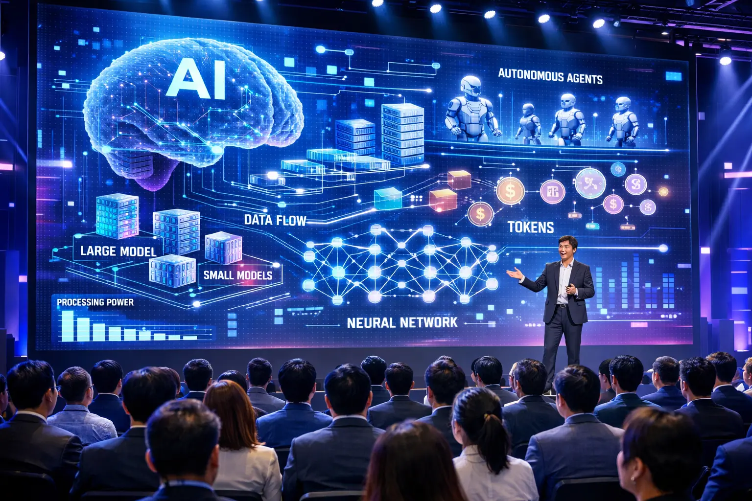 Agentes autônomos aceleram revolução na IA corporativa, mas eficiência por token se torna o novo desafio-chave