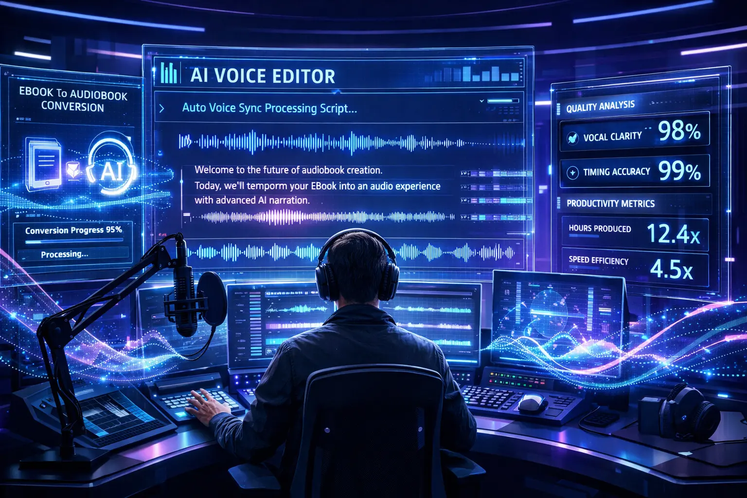 Audimind lança plataforma de IA que promete revolucionar a produção de conteúdo em áudio com mais velocidade, escala e qualidade