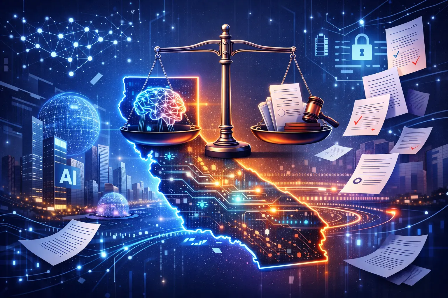 Califórnia desafia governo federal e avança com regulação mais rígida para inteligência artificial