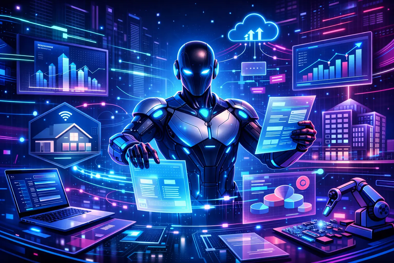 Agentes autônomos de IA entram em cena e acendem nova corrida global por automação inteligente