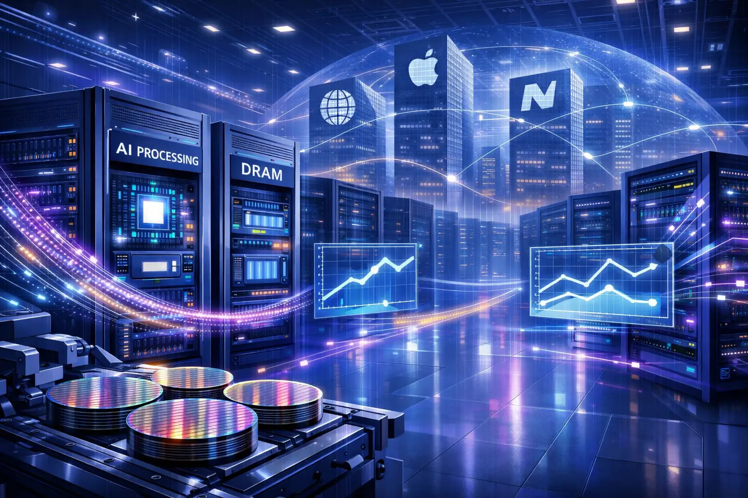 Mercado de memória desacelera com recuo em investimentos de IA e possível queda nos preços da DRAM