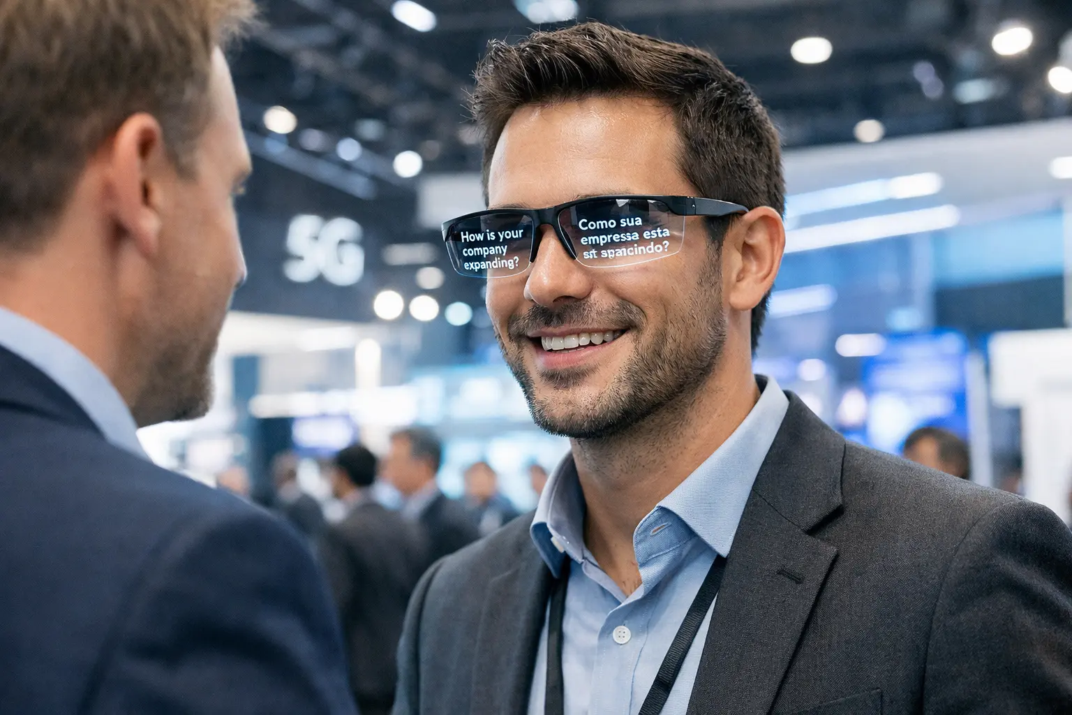 Óculos de IA da iFlytek com apenas 40g estreiam no MWC 2026 e prometem tradução em tempo real mesmo em ambientes barulhentos