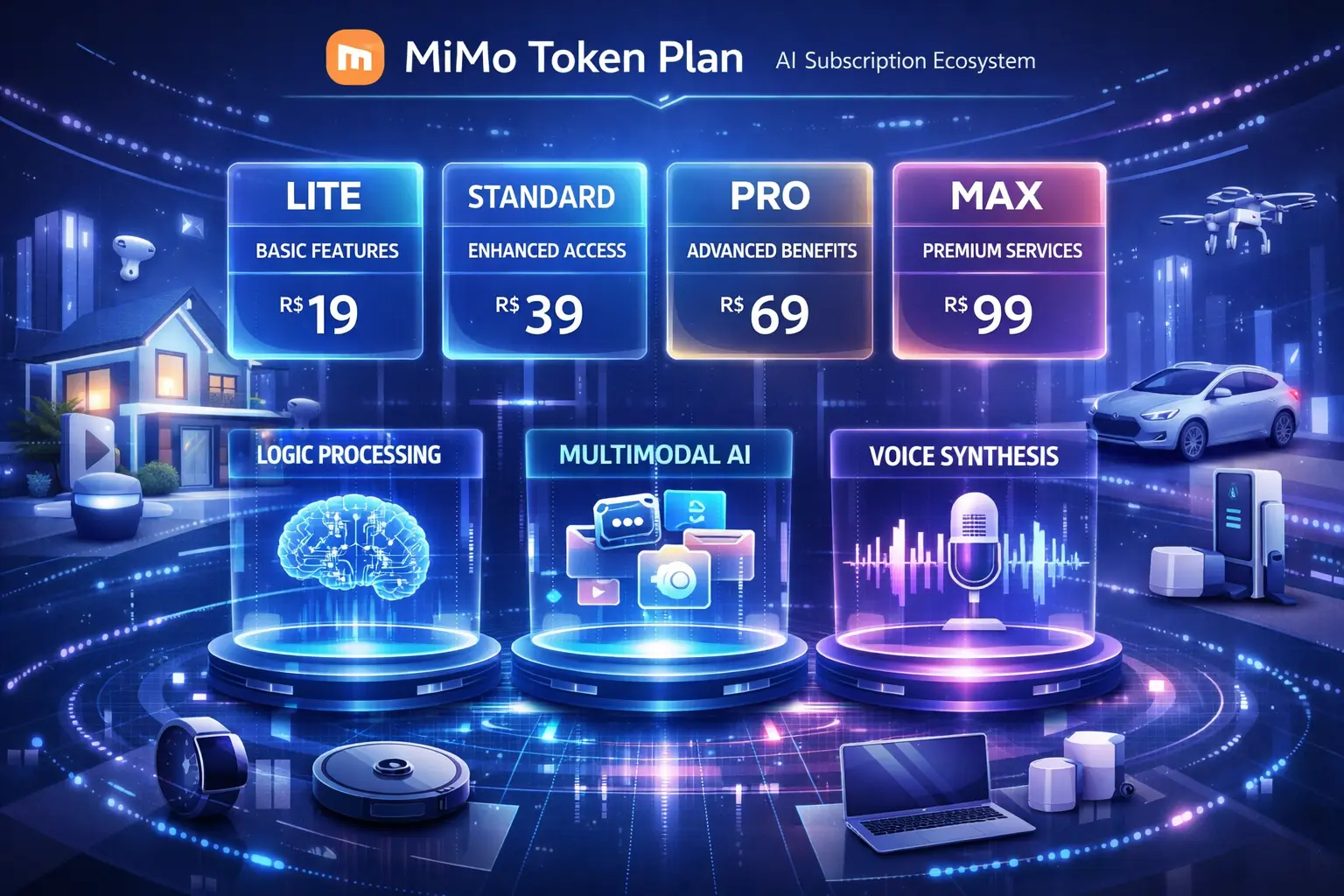 Xiaomi lança plano pago de IA com acesso completo aos modelos MiMo e marca fim da fase gratuita