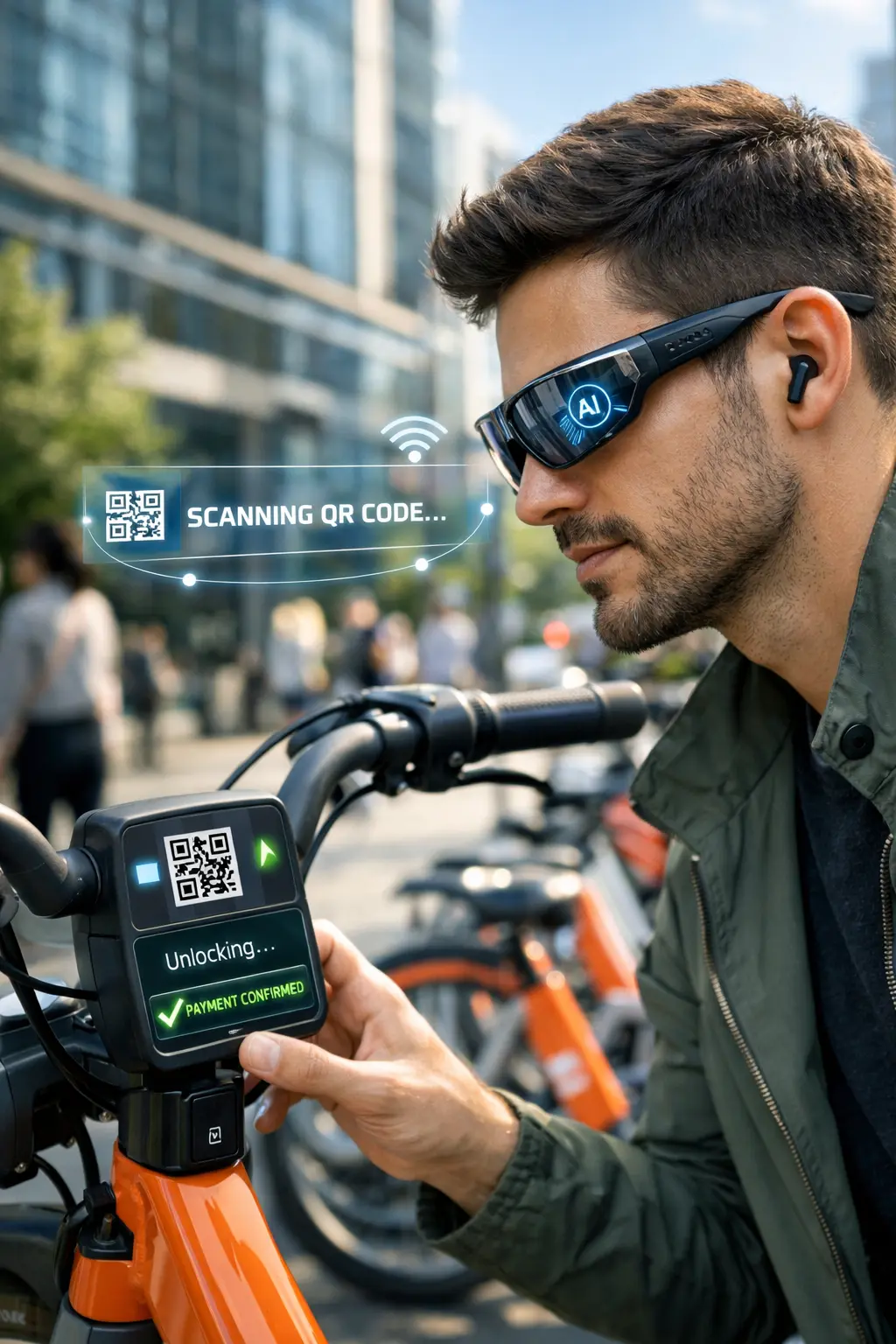 Óculos inteligentes com IA e GPASS revolucionam mobilidade e pagamentos no dia a dia