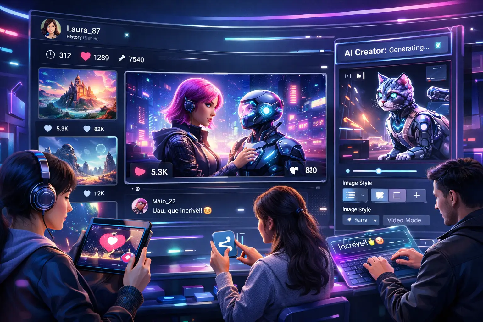 Tencent aposta no DreamNow para transformar criação e consumo de conteúdo com IA interativa