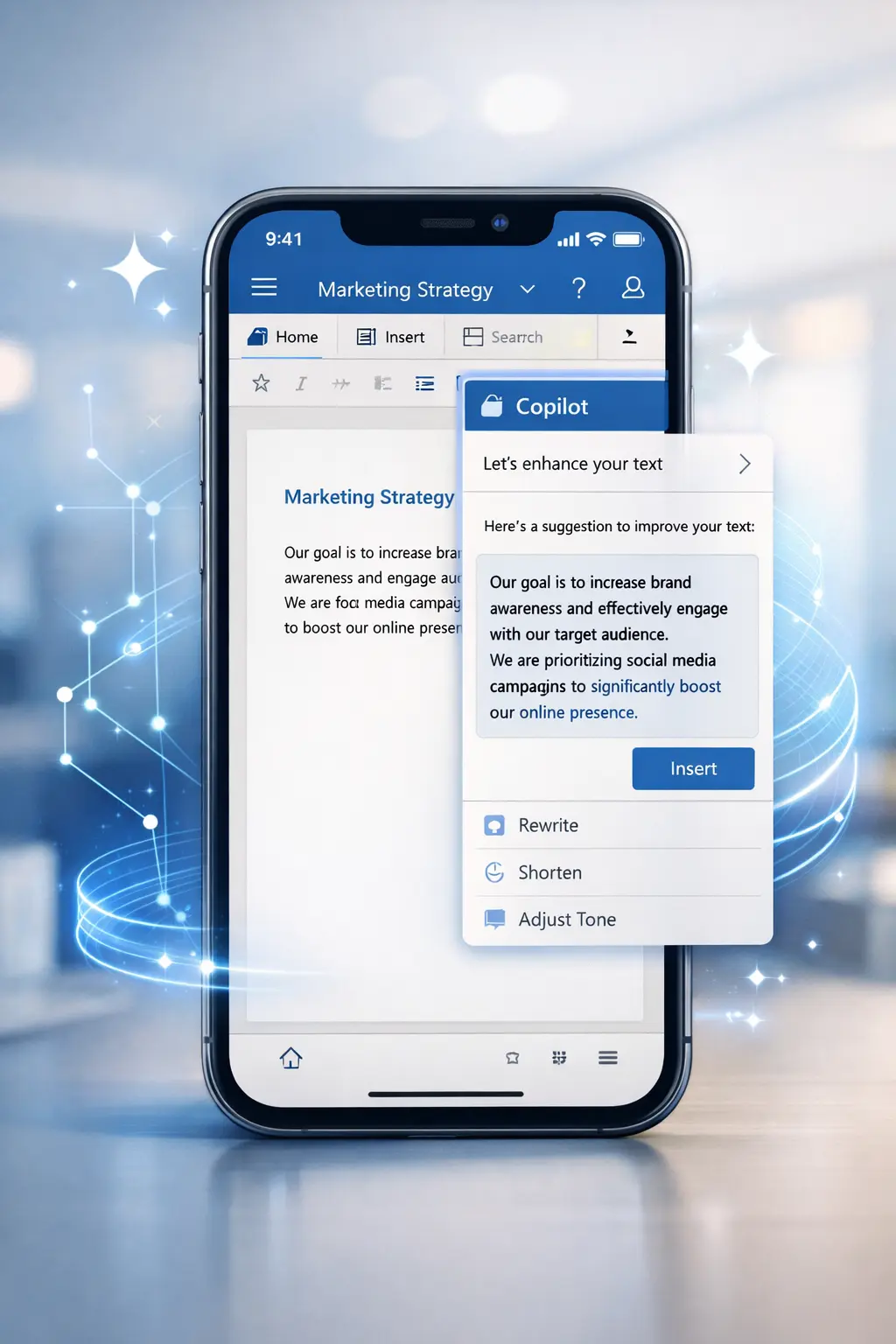 Microsoft leva Copilot ao Word no iPhone e promete revolucionar a criação de textos com IA