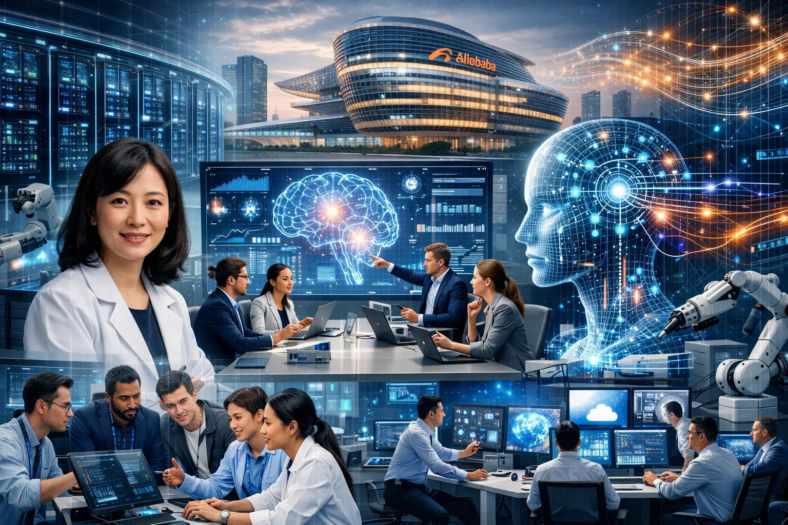 Alibaba acelera corrida pela IA com reestruturação global e chegada de Fei-Fei Li