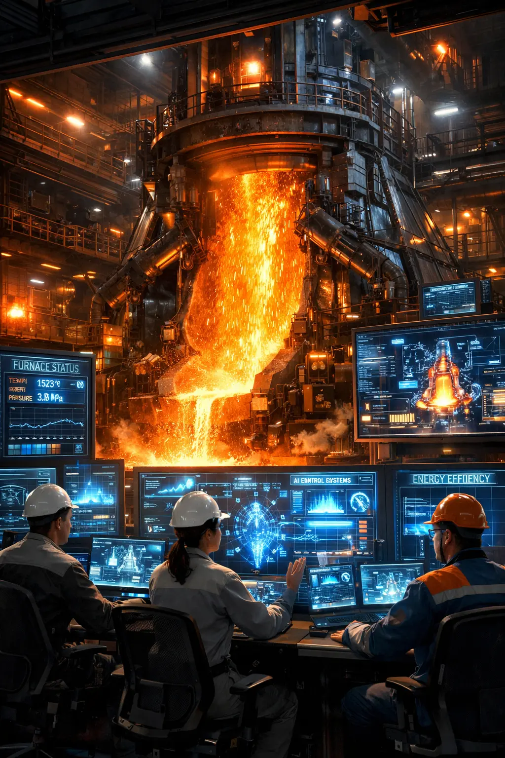 Alto-forno inteligente com IA da Baowu revoluciona a produção de aço com mais eficiência e menos carbono