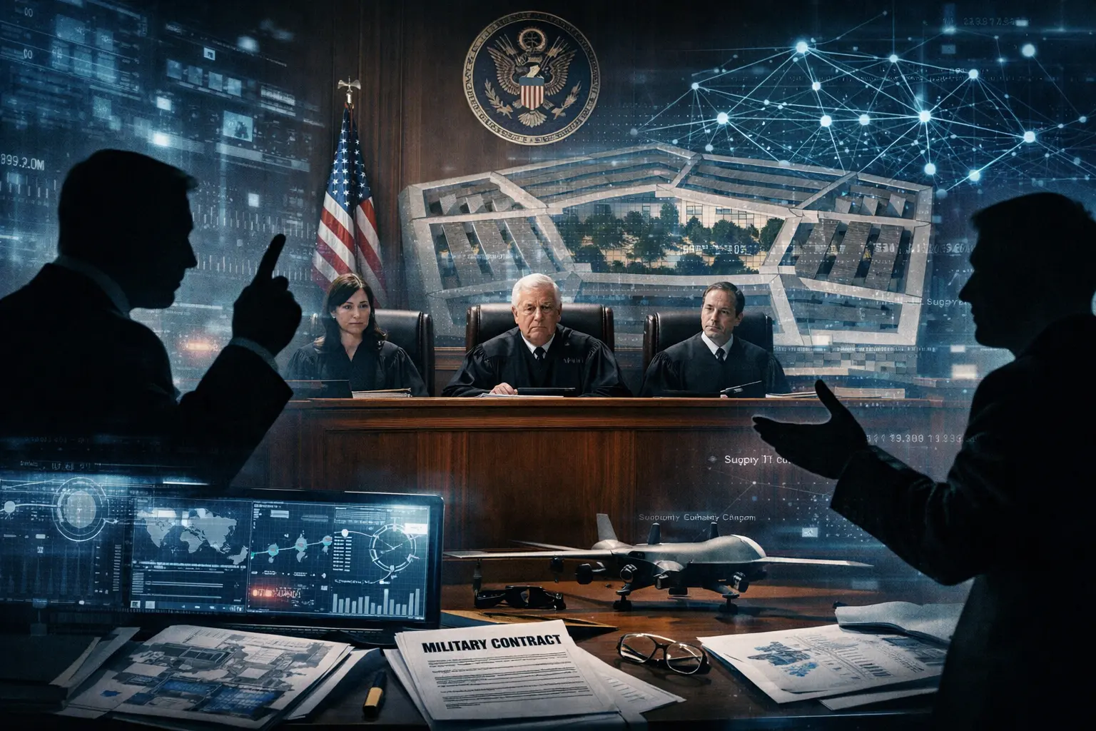 Anthropic sofre derrota judicial nos EUA e fica fora de contratos do Pentágono em meio a disputa sobre uso militar da IA