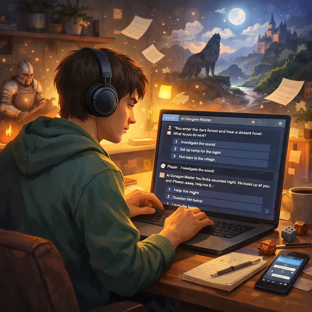 Jogos narrativos com IA viram febre nas redes e transformam criatividade em renda digital