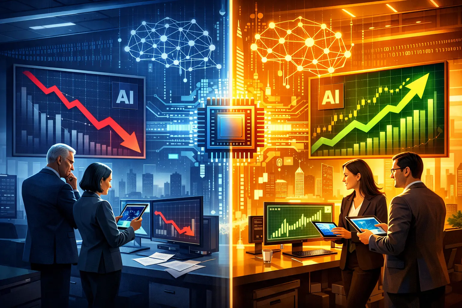 Mercado de IA: OpenAI perde espaço enquanto Anthropic ganha força entre investidores