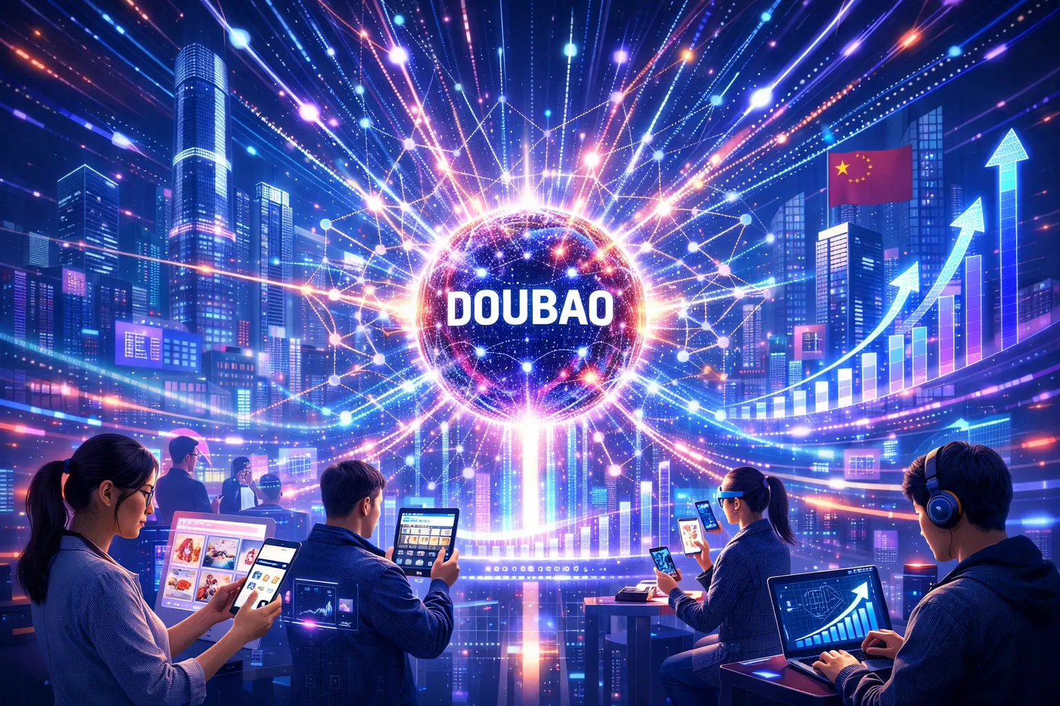 Doubao dispara e ultrapassa 120 trilhões de tokens por dia, consolidando a liderança da IA chinesa em escala global