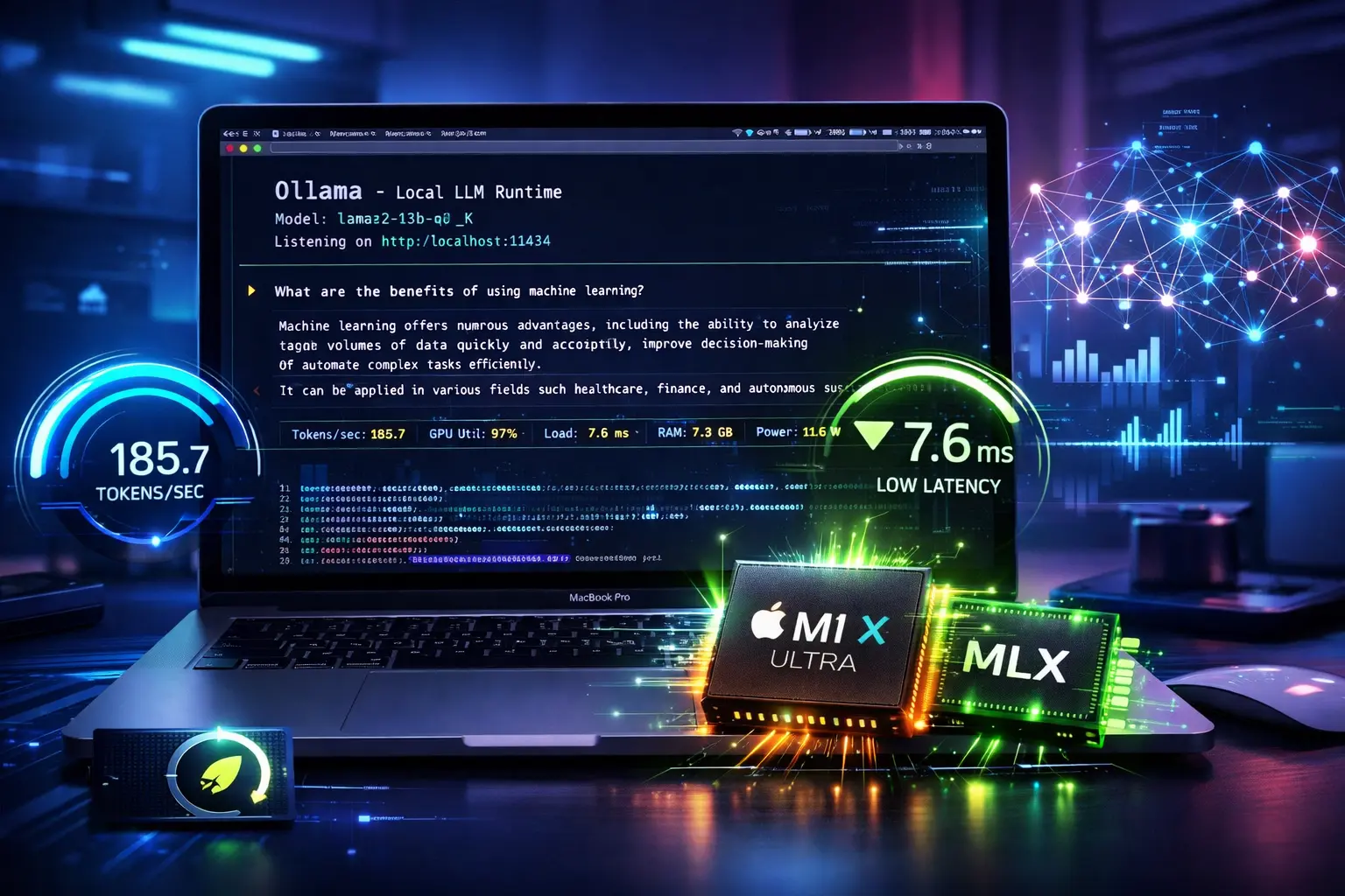 Ollama acelera IA no Mac com MLX da Apple e leva desempenho local a outro nível