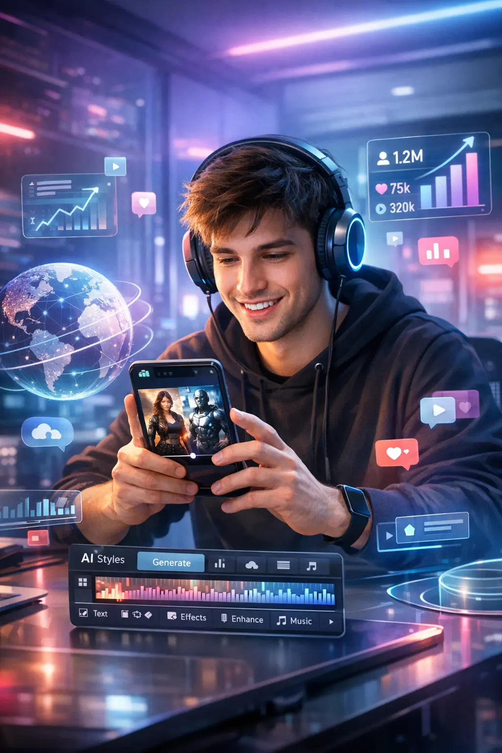 Keling AI dispara no mobile e supera rivais após saída do Sora no mercado de vídeos com IA