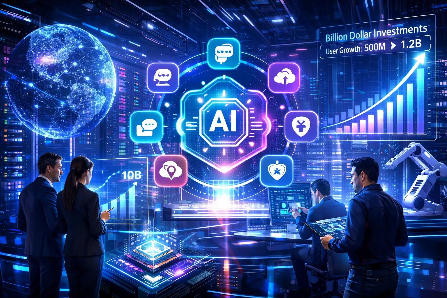 OpenAI levanta US$ 122 bilhões e dispara rumo a se tornar a gigante dominante da inteligência artificial