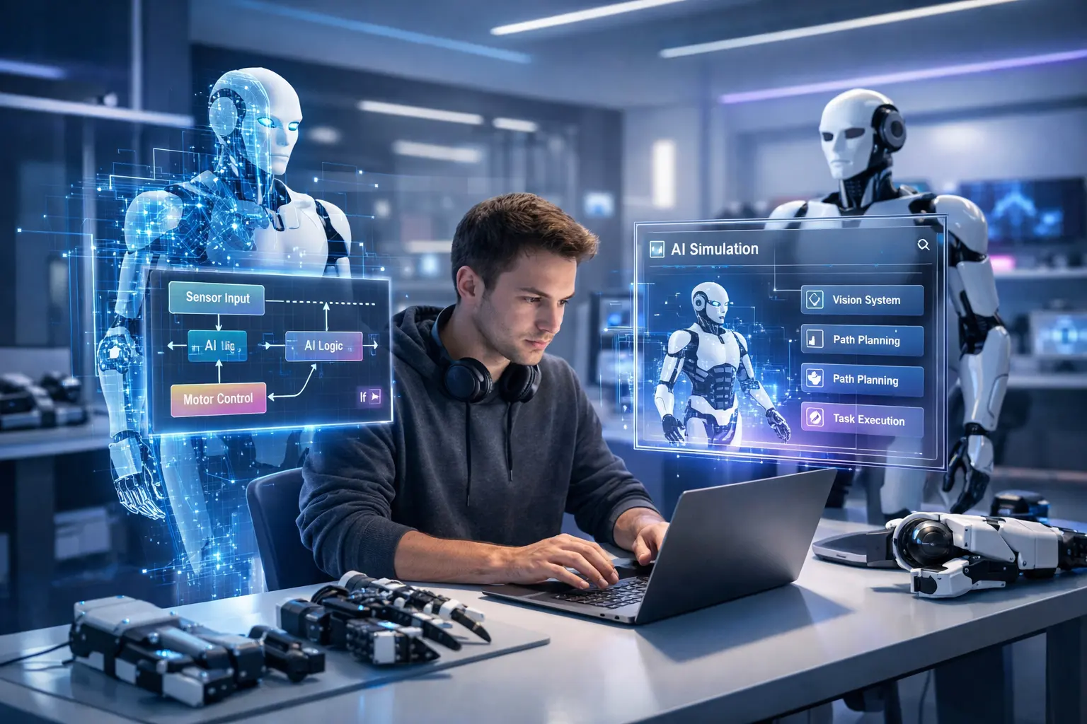 ORCA Lab 1.0 promete democratizar a IA física e levar o desenvolvimento de robôs para qualquer notebook