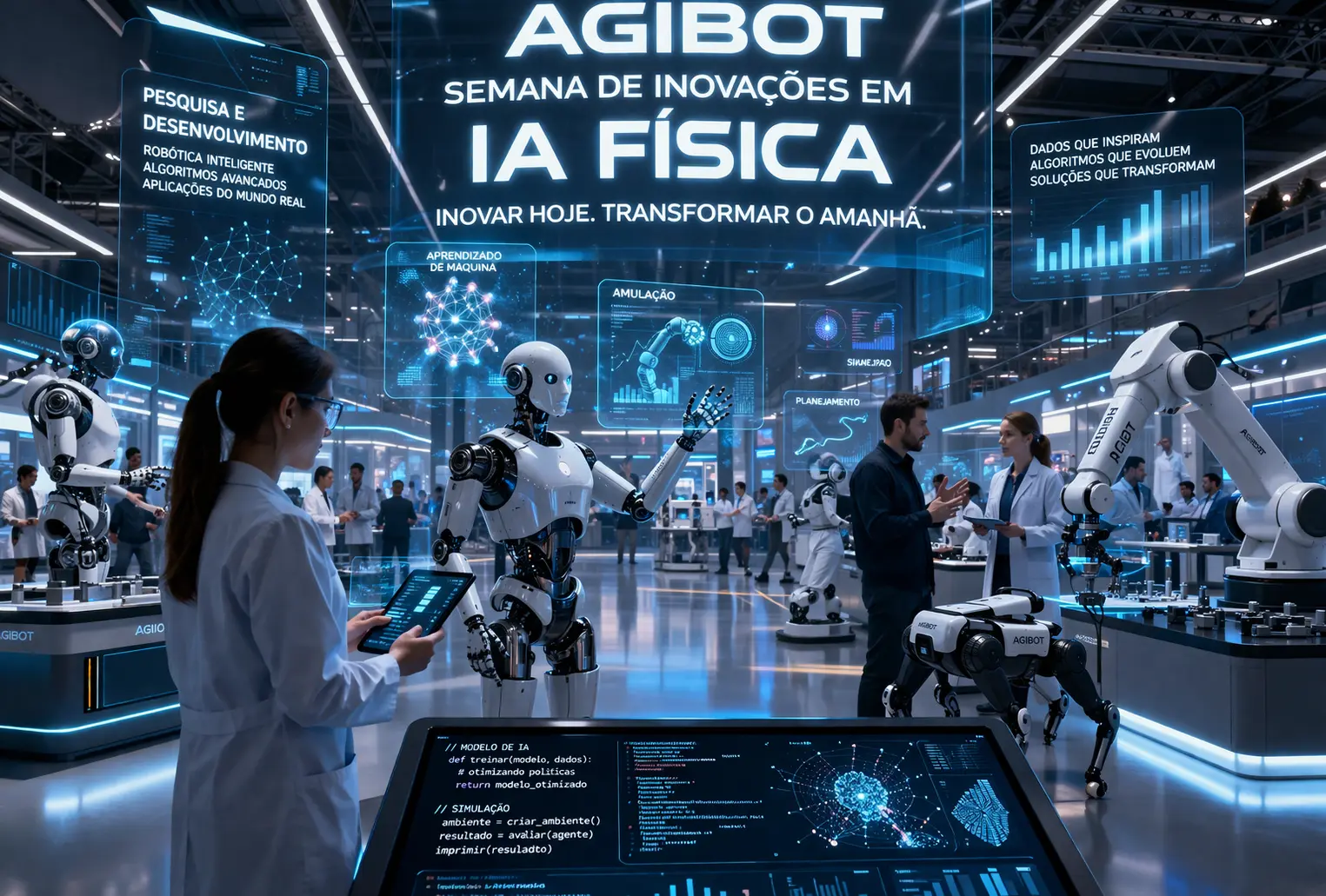 AGIBOT anuncia semana de lançamentos para acelerar a IA física e transformar aplicações no mundo real